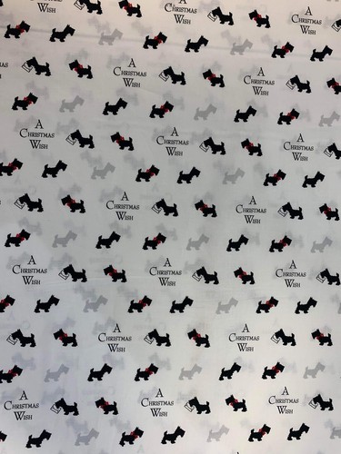 Scottie dog 100 - dog, cotton