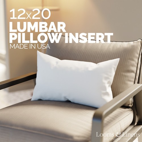 Lumbar pillow inserts - x,