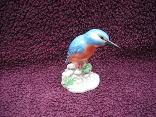Rare beswick birds kingfisher - rare,