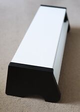 UNIQUE B&W 1u 19" WOODEN RACK UNIT/CASE/CABINET RECORDING/AUDIO INTERFACE/NEW