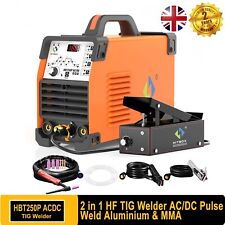 HF AC DC Aluminium TIG Welder Pulse ARC Digital TIG Welding Machine 200A 240V UK