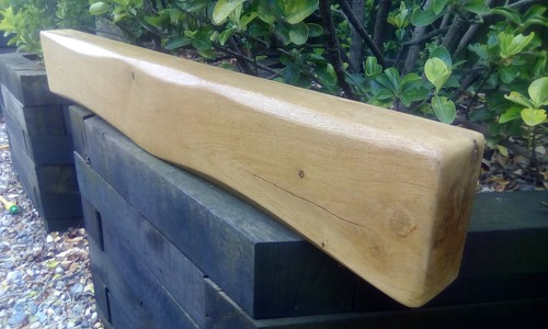 Solid oak floating fascia - oak,