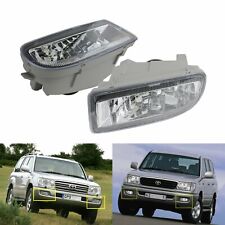 Pair For Toyota Land Cruiser Amazon FJ100 FJ105 98-07 Front Fog Lights No Bulbs