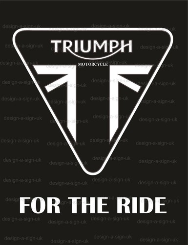 Triumph for the - the, ride