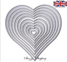 Heart Nesting Dies metal