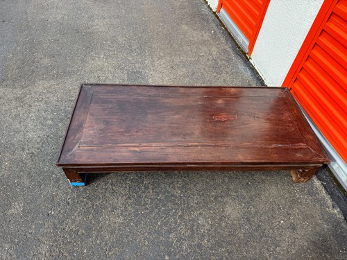 Antique chinese kang table low - kang,