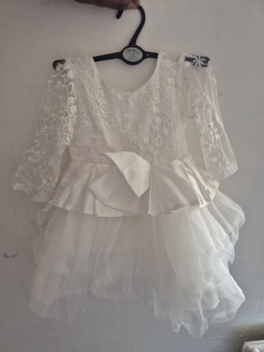 White dress - white,