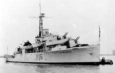 ROYAL NAVY BLACK SWAN CLASS FRIGATE HMS AMETHYST