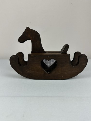 Handmade wooden rocking horse - handmade,