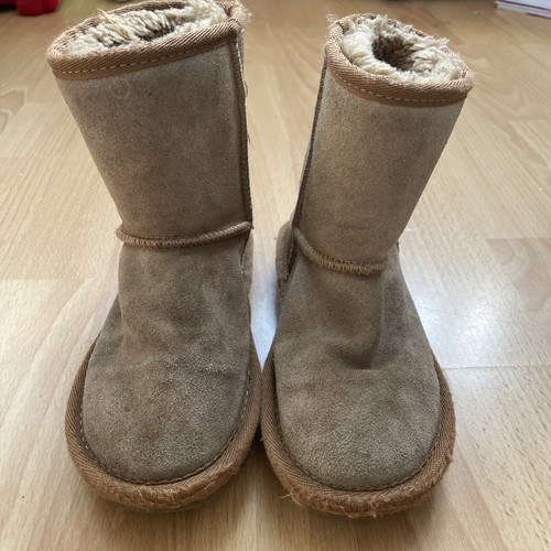 Next girls boots - uk11, tan