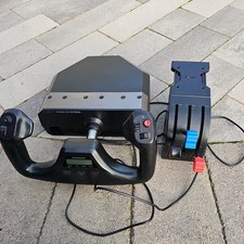 Logitech G Saitek Pro Flight Yoke & Throttle System - missing clamp/power supply