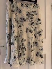 LAURA ASHLEY FLORAL ROSES SKIRT SIZE 10