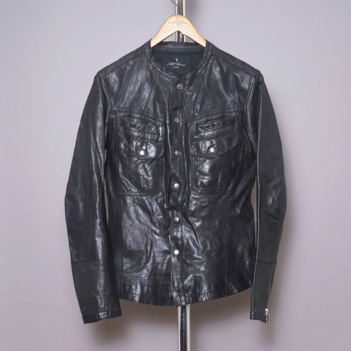All saints leather - leather, shirt