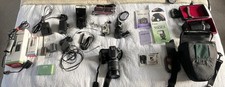 Canon Digital Camera EOS 50D Bundle Telephoto Lenses Chargers Flash