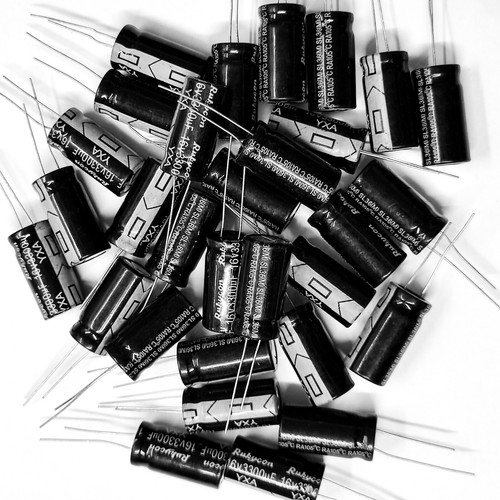 Rubycon capacitor 16v - rubycon, 3300uf