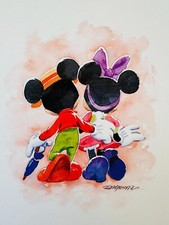 Bundle - 8 Disney prints. 7”