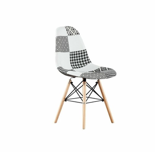 Retro patchwork dining chairs - patchwork,