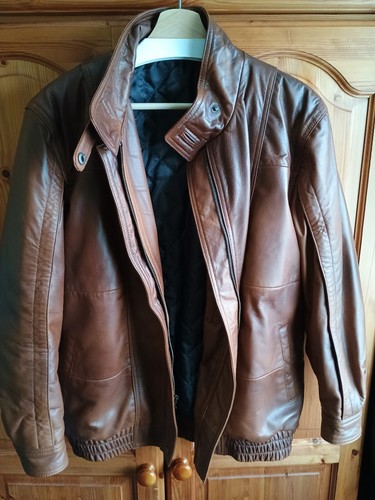Womens brown leather jacket - womens,