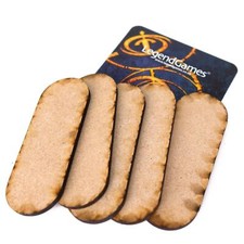 Wargaming Bases -  MDF 25x70mm