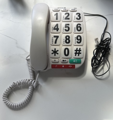 Corded landline big button - big,