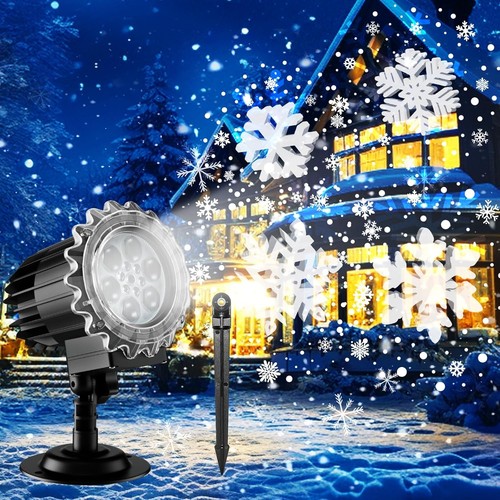 Led snowflake projector light - snowflake,