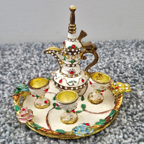 Vintage enamel miniature - vintage,