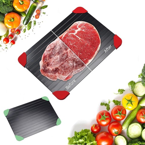 Frozen meat defrosting tray - defrosting,