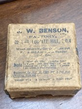 Vintage J W Benson Pocket