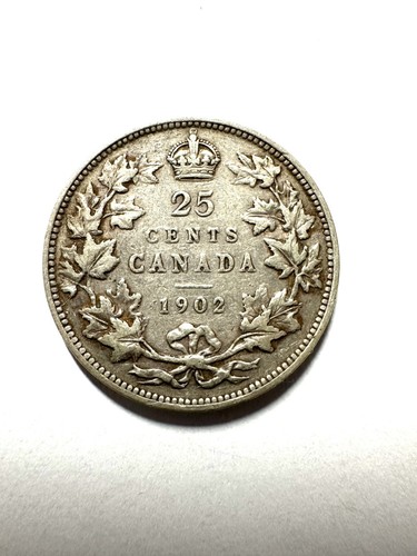 Canada 1902 25cent - 25cent,