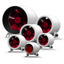 Hydroponics EC Fan 4 5 6 8 10 12 Inch Silent Running Inline Ventilation Extract