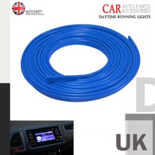 5M Blue Car Interior Insert Door Crevice Edge Line Molding Trim Strip DIY Decor