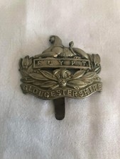 An original EGYPT / GLOUCESTERSHIRE regiment Military Badge
