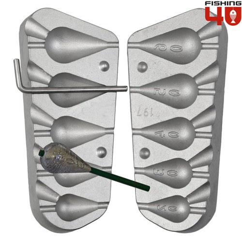 Pear liner fishing sinker - pear,