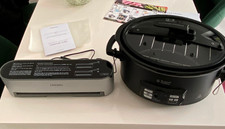 Fresko V8 Food Vacuum Sealer used, Instruction Manual and Vacuum Sealant Bags