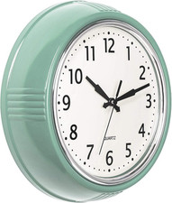 Retro Wall Clock 9.5 Inch