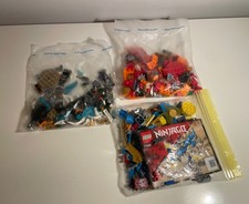 LEGO NINJAGO job lot – 71760 parts & booklet + Mini figures + Extras