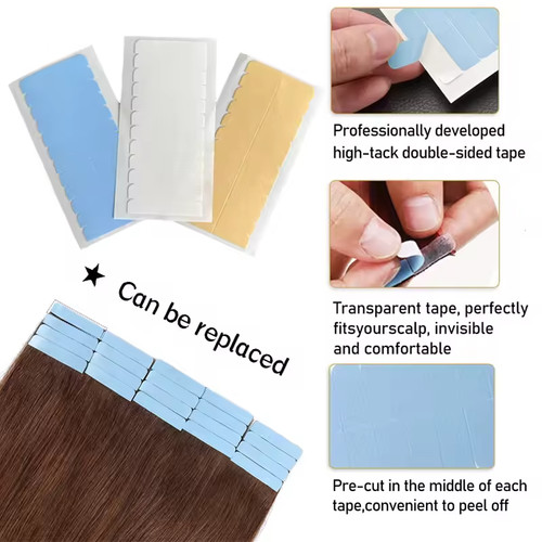 Double sided hair extension - double,