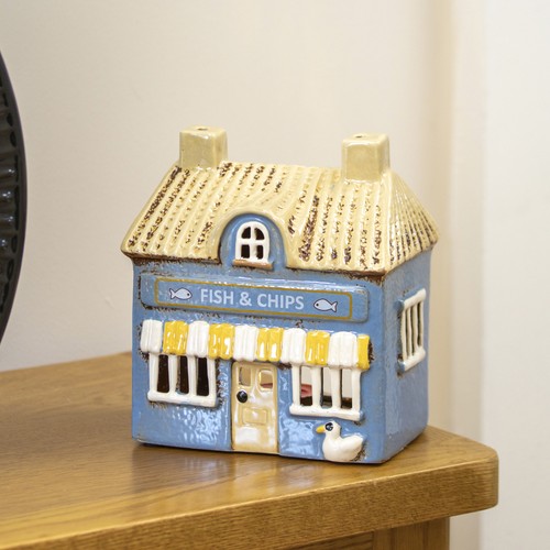 Village fish chip - village, shop