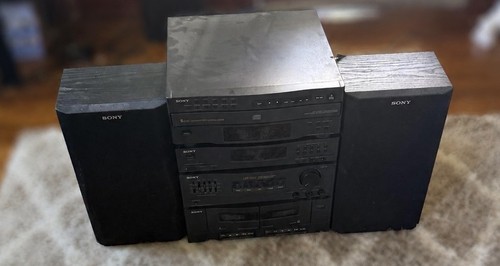 Vintage sony lbt d107 stereo - vintage, lbt-d107