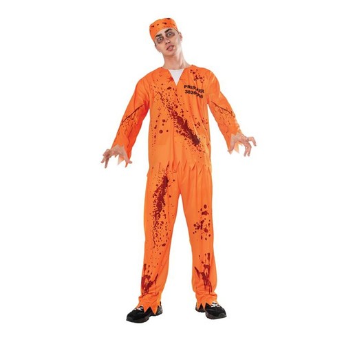 Adults orange prisoner - adults,