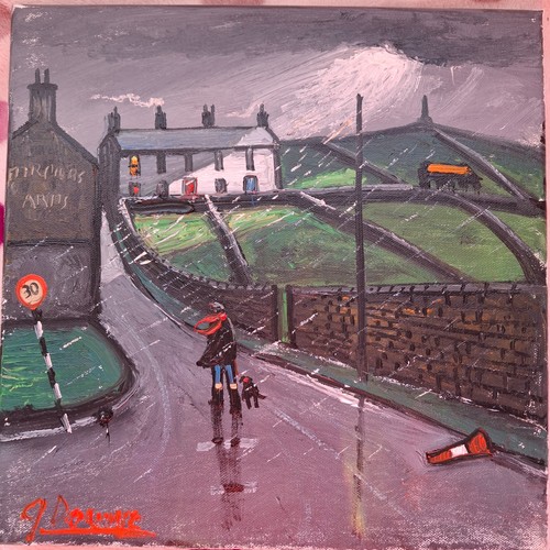 Original oil painting james - original,