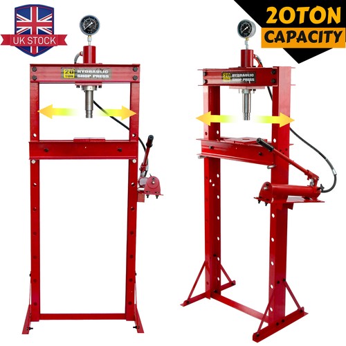 Hydraulic shop press ton - hydraulic,