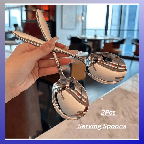 2pcs extra large - large, stainless