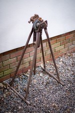 Antique - Freestanding Hilmor Pipe Bender Heavy Duty - Collectable Decorative