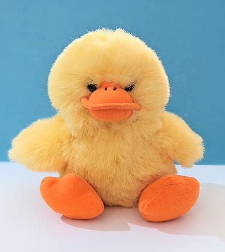 Vintage chirping yellow fluffy - vintage,
