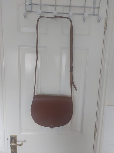 Zatchels small chestnut saddle - small,