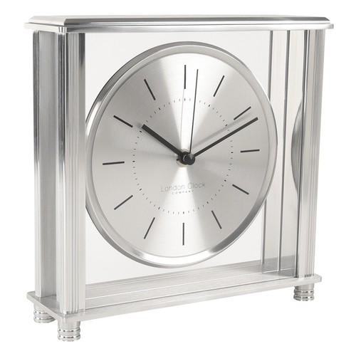 Silver tone square - silver,