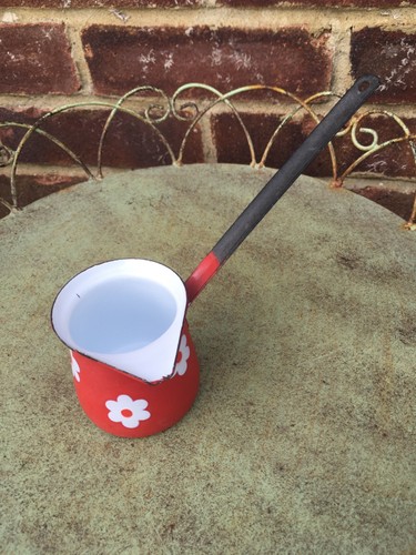 Vintage enamel turkish - turkish, coffee