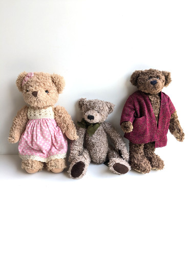 Vintage teddy bears with - vintage,