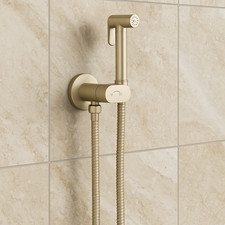 Brushed Gold Douche Set -